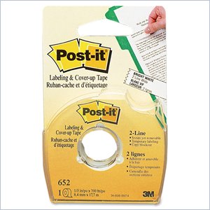 Post-it Labeling and Cover-Up Tape