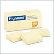ADD TO YOUR SET: 3M Highland Self-Sticking Note