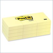 Post-it Plain Canary Note