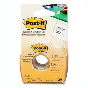 Post-it 658 Labeling and Cover-Up Tape