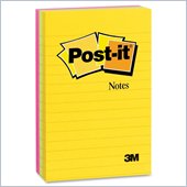 Post-it Lined Notes in Ultra Colors