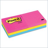 Post-it Lined Notes in Neon Colors