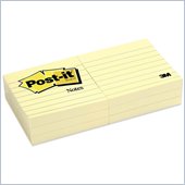 Post-it Ruled Adhesive Note