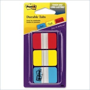 Post-it Durable Index Tab