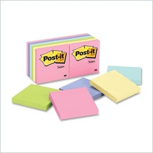 Post-it Notes in Pastel Colors