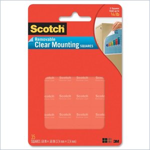 Scotch Pre-Cut Mounting Squares