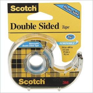 Scotch Double Sided Tape with Handheld Dispenser
