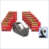 Scotch Premium Transparent Tape with Dispenser