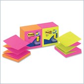 Post-it Pop-up Notes in Alternating Neon Colors