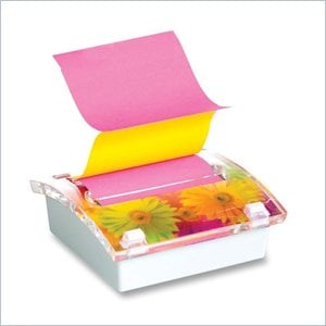 Post-it 3D Designer Note Pad with Dispensor