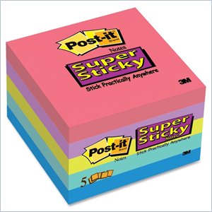 Post-it Super Sticky Notes in Jewel Pop Colors