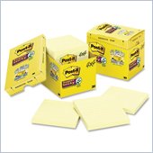Post-it Super Sticky Canary Lined Cabinet Pack