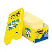 Post-it Original Canary Yellow Plain Note Pad