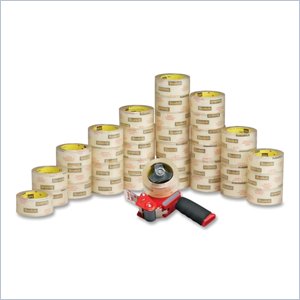 Scotch Packaging Tape with Pistol Grip Dispenser