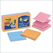 Post-it Super Sticky Pop-up Notes in Electric Glow Colors