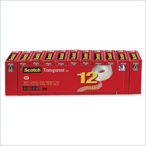 3M Scotch Glossy Transparent Tape