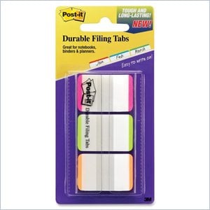 Post-it Durable File Tab