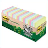 Post-it Greener Notes in Sunwashed Pier Colors