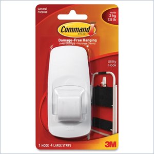 3M Jumbo Hook with Command Adhesive