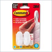 3M Command Strips and Designer Small Hook