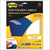 Post-it Super Sticky File Folder Label