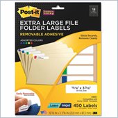 Post-it Super Sticky File Folder Label