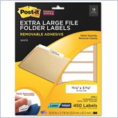 Post-it Super Sticky File Folder Label