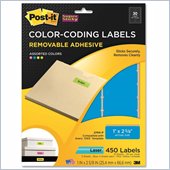 Post-it Super Sticky Color Coding Label