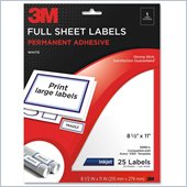 3M Full Sheet Address Label
