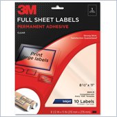 3M Full Sheet Address Label