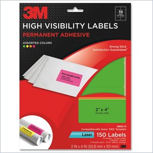 3M High Visibility Label