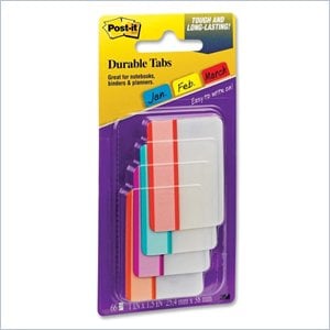 Post-it Samba Durable Filing Tab