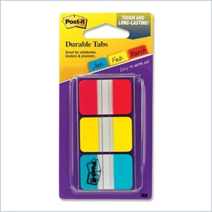 Post-it Durable Index Tab
