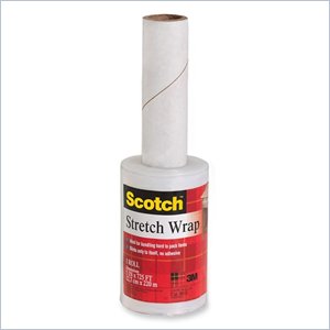 Scotch Stretch Wrap on Hand-held Dispenser