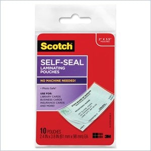 3M Self-Sealing Laminating Pouch