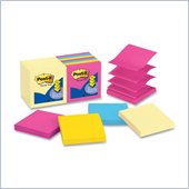 Post-it Pop-up Notes in Canary Yellow and Neon Colors