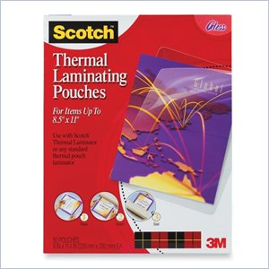 Scotch TP385450 Thermal Laminating Pouch