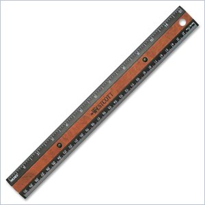 Westcott KleenEarth Recycled Ruler