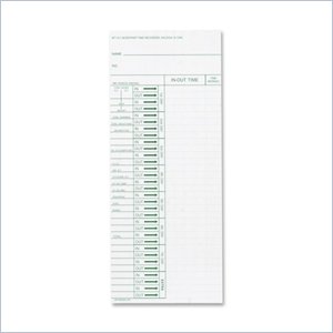 Acroprint ATT310 Weekly Time Cards