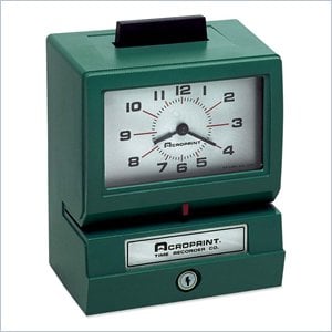 Acroprint Manual Time Recorder