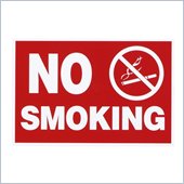 Advantus No Smoking Wall Sign
