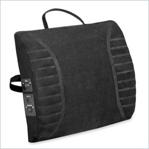 Advantus Massaging Lumbar Cushion Back/Seat Rest