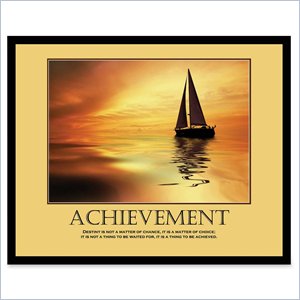 Advantus Framed Motivational Poster