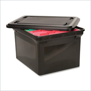 Advantus File Tote with Lid