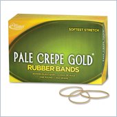Alliance Rubber Pale Crepe Gold Rubber Band