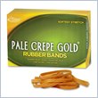 ADD TO YOUR SET: Alliance Rubber Pale Crepe Gold Rubber Band