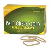 Alliance Rubber Pale Crepe Gold Rubber Band
