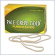 ADD TO YOUR SET: Alliance Rubber Pale Crepe Gold Rubber Band