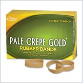 Alliance Rubber Pale Crepe Gold Rubber Band