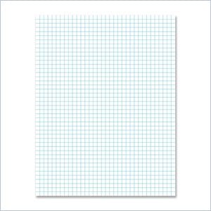 Ampad Faint Blue Ink Quadrille Pad